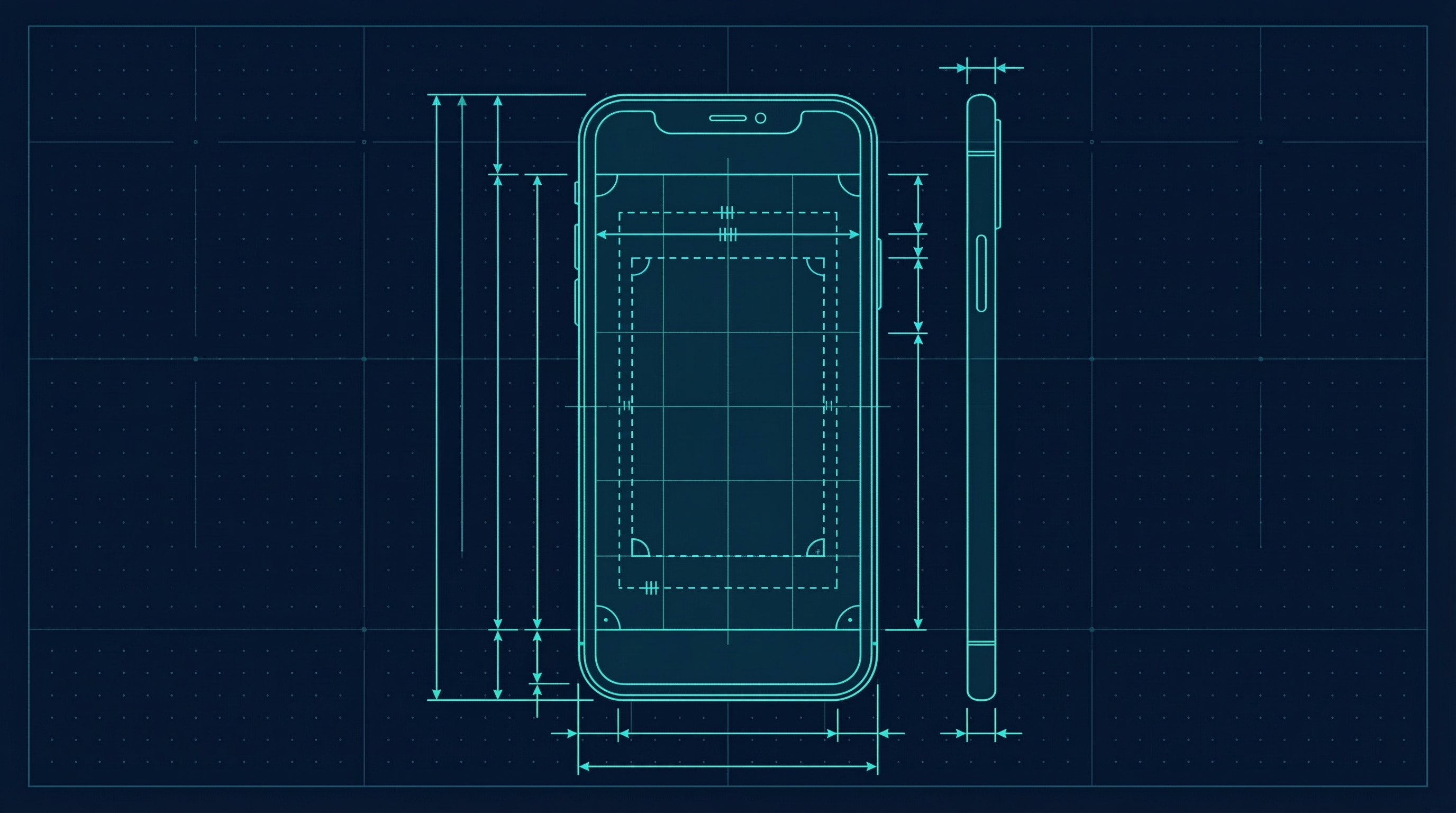 Visual diagram showing Instagram Reel dimensions with safe zones and text placement guidelines highlighted