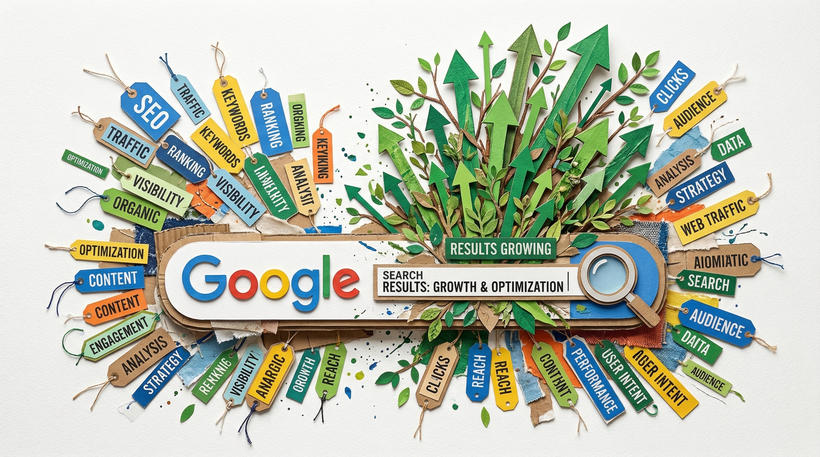 Google Search Console analytics dashboard