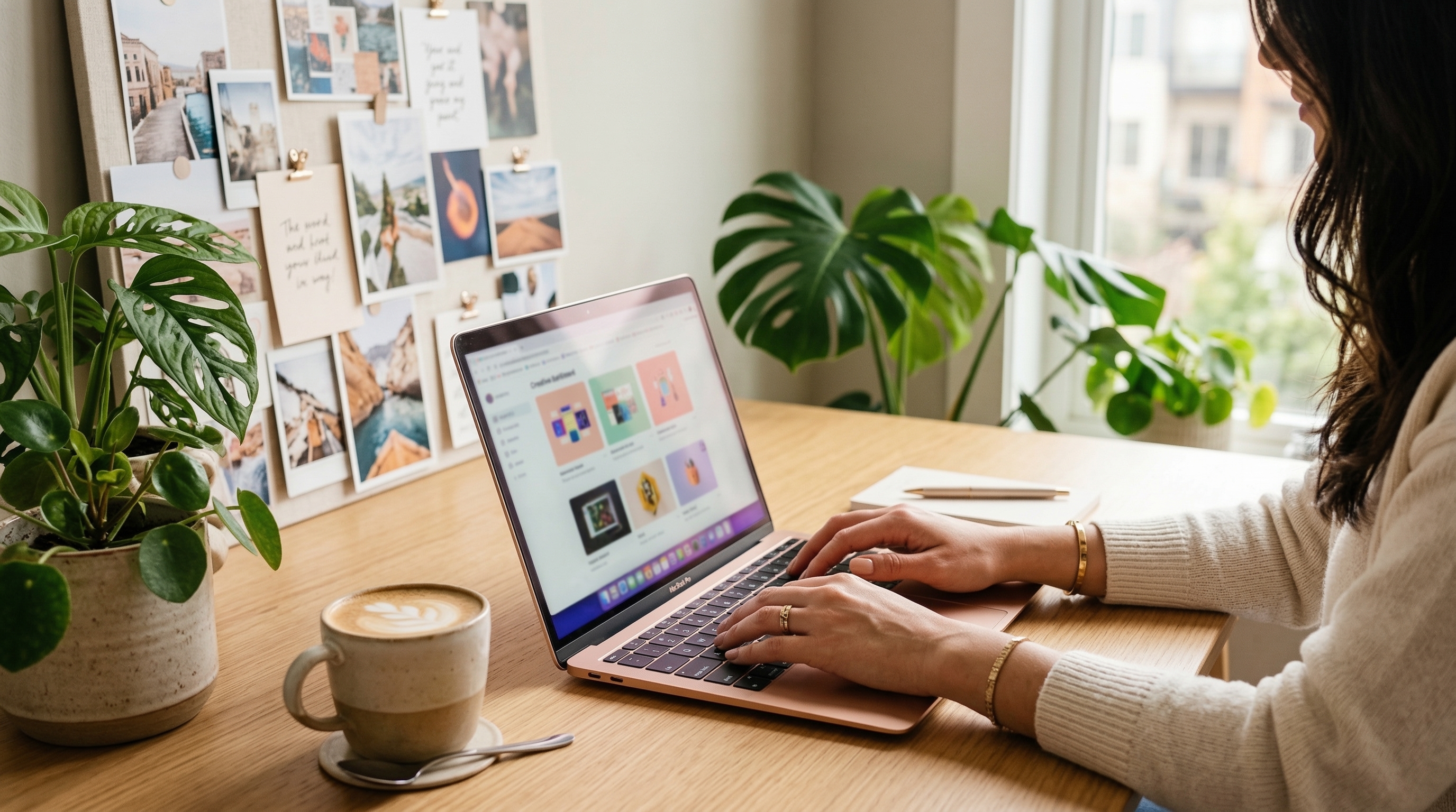 Diverse group of women entrepreneurs collaborating at a workspace